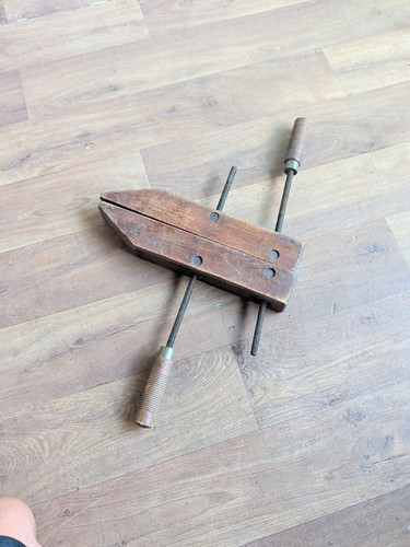 Antique large wooden - -,