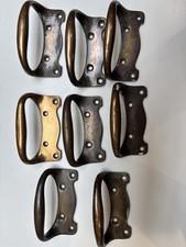 Antique brass Sash Window Lift Handles. 8 Available