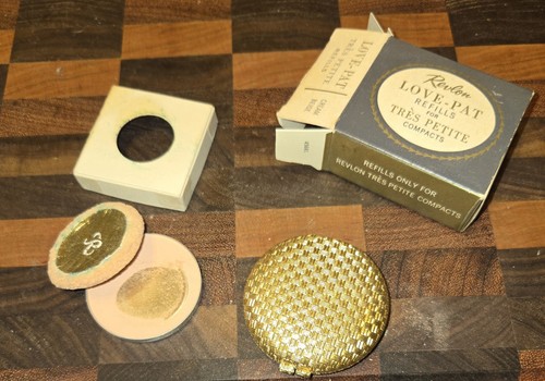 Vintage revlon mirror powder - mirror,