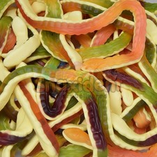 Haribo Yellow Bellies Sweets Giant Snakes Retro Wedding Party Treat Gifts