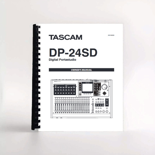 Tascam 24sd owner - tascam, dp-24sd