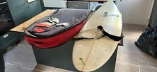 JS PinTail 6ft Shortboard Surfboard with Bag and Fins 