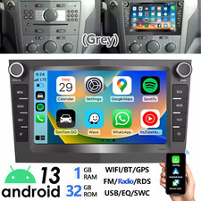 Apple CarPlay For Vauxhall Astra H Corsa Vectra Android 13 Car Stereo GPS Radio