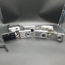 F x7 Collection Of Digital Cameras Inc Olympus, Fujifilm, Sony, Samsung Spares 