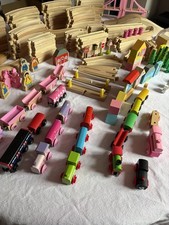 Wooden Train Set Bundle Large