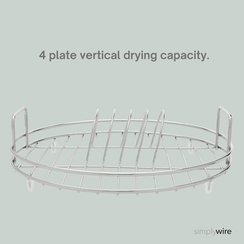 Circular dish drainer rack for - circular,
