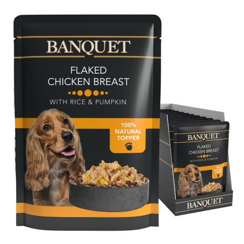 Hilife banquet dog food flaked - banquet,