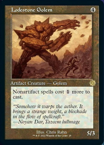 Mtg lodestone golem - lodestone,