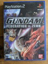 Mobile Suit Gundam Federation vs. Zeon for PS 2 Complete W/Manual 