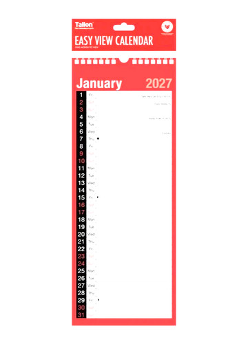 Tallon 2027 calendars 2 - 2027,
