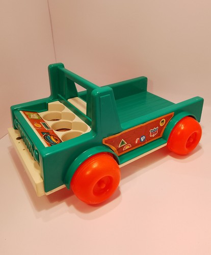 Vintage fisher price toy truck - fisher,