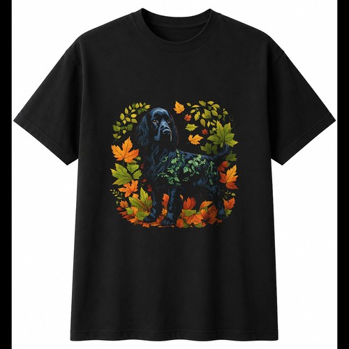 Field spaniel nature dog - spaniel, in