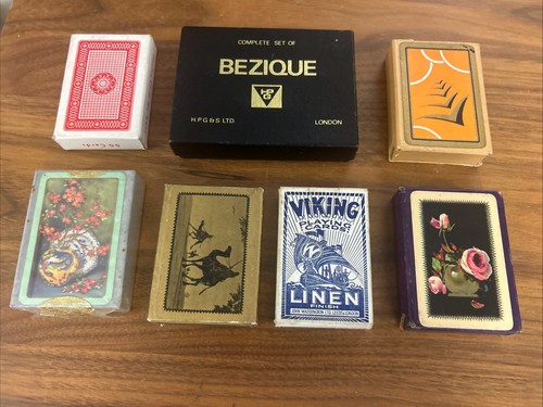 Sets vintage playing - x6,