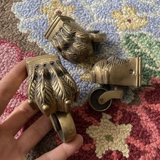 Antique Solid Brass Lion Paw