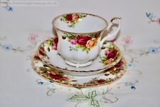 RARE Original 60s Royal Albert Tea Set Old Country Roses Bone china Cup Plate