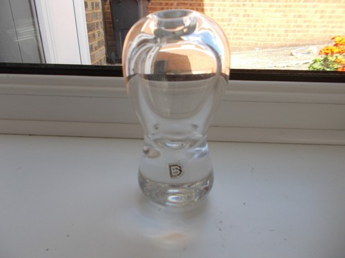 Dartington glass bulbous - dartington,