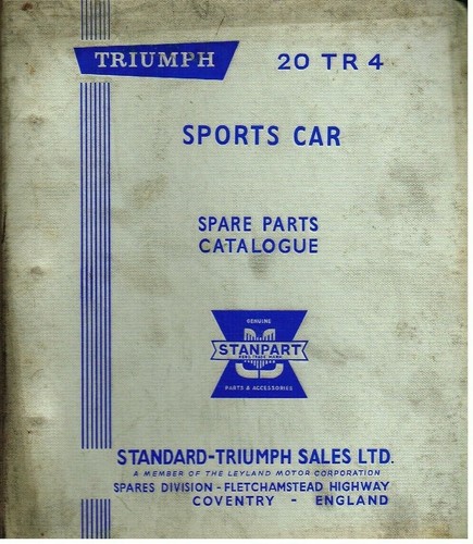 Triumph tr4 convertible sports - triumph,