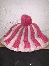 Handmade Knitted Tea Cosy Teapot Cover With Pom Pom Fun & Unique Kitchen Decor