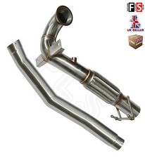 NEW VW GOLF MK7 GTI 2.0T STAINLESS STEEL DECAT EXHAUST DOWNPIPE DE-CAT