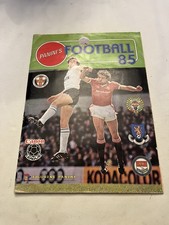 Panini 1985 Football Sticker Album  complete all stickers