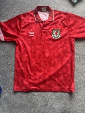 1990 1992 Wales Home Football