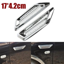 1 Pair Chrome Car Air Flow