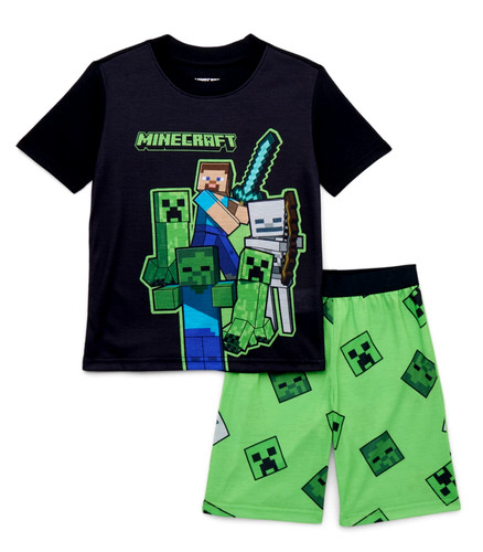 Minecraft pajamas set boys - minecraft,