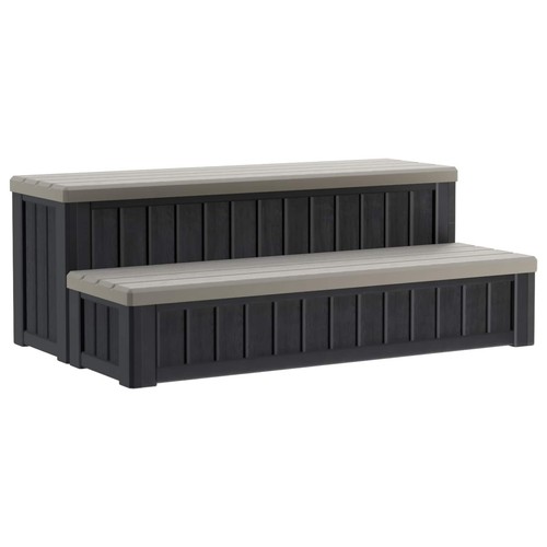 Hot tub step with storage - hot,