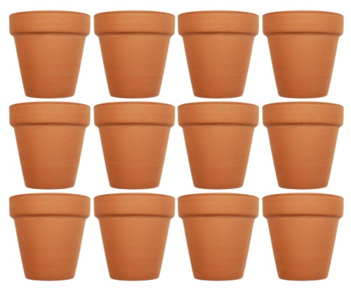 Set terra cotta pots - set,