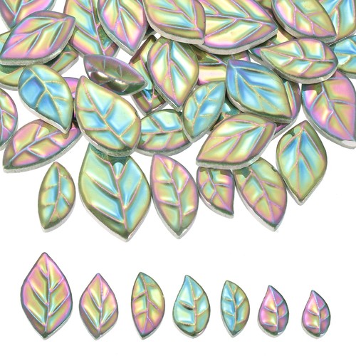 66lb leaves ceramic - leaves, mosaic