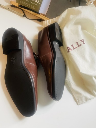 Bally men leather shoes - leather,