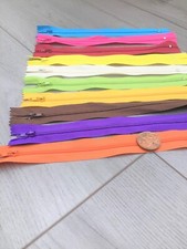 20cm Zip Nylon Closed End