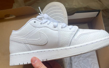 Air Jordan 1 Low Triple White