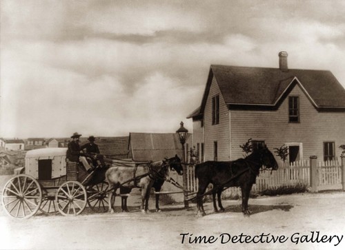 Horses covered wagon dodge - wagon,,