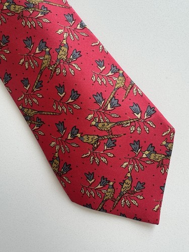 Hermes paris red 100 silk - 100%,