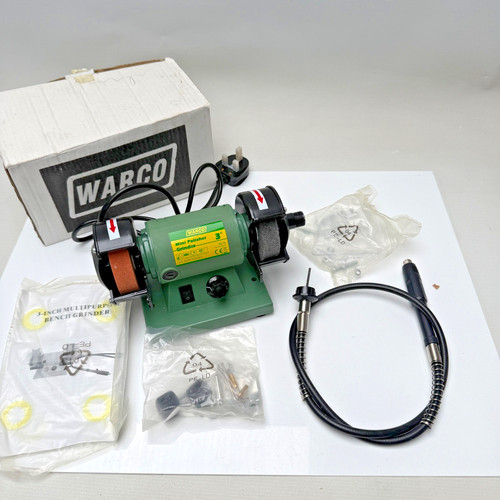Warco polisher grinder with - warco,