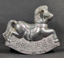 Vintage Metal Rocking Horse
