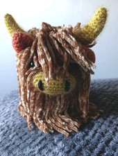 Handmade Crochet Highland Cow