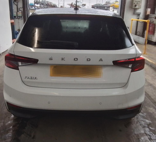 Rear axle skoda fabia - rear,