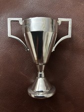 A Mappin & Webb Miniature Trophy Eggcup, Full Hallmarks, Sheffield 1938 Art Deco