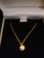 Antique Gold Necklace With