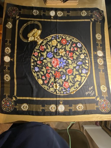 Patek philippe silk scarf 100 - patek, 100%
