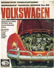 VW BEETLE 1100 1200 1300 1500