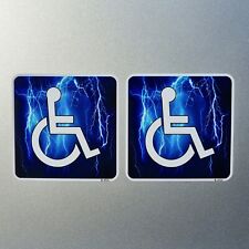 2x Cool Blue Lightning