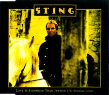 Sting - Love Is Stronger Than Justice (The Munificent Seven) (CD, Maxi)