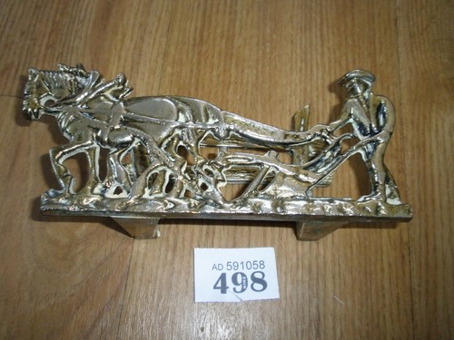 Horse plough letter rack - horse,