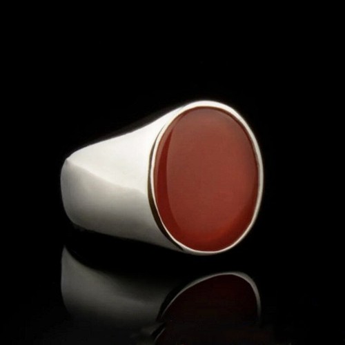 Men red onyx - men’s, ring