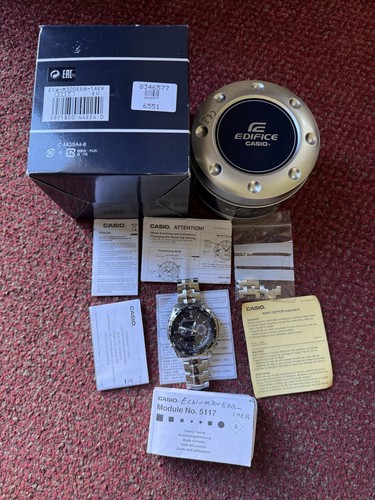 Casio edifice ecw m300edb - edifice, ecw-m300edb-1aer