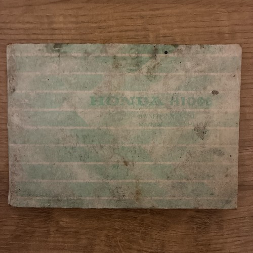 Vintage honda h100s owners - vintage,