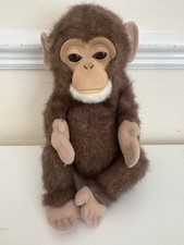 Fur Real Newborns Monkey Chimp Interactive Toy 2006 Hasbro Read Description